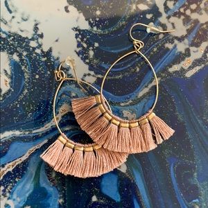 Drop down earrings
